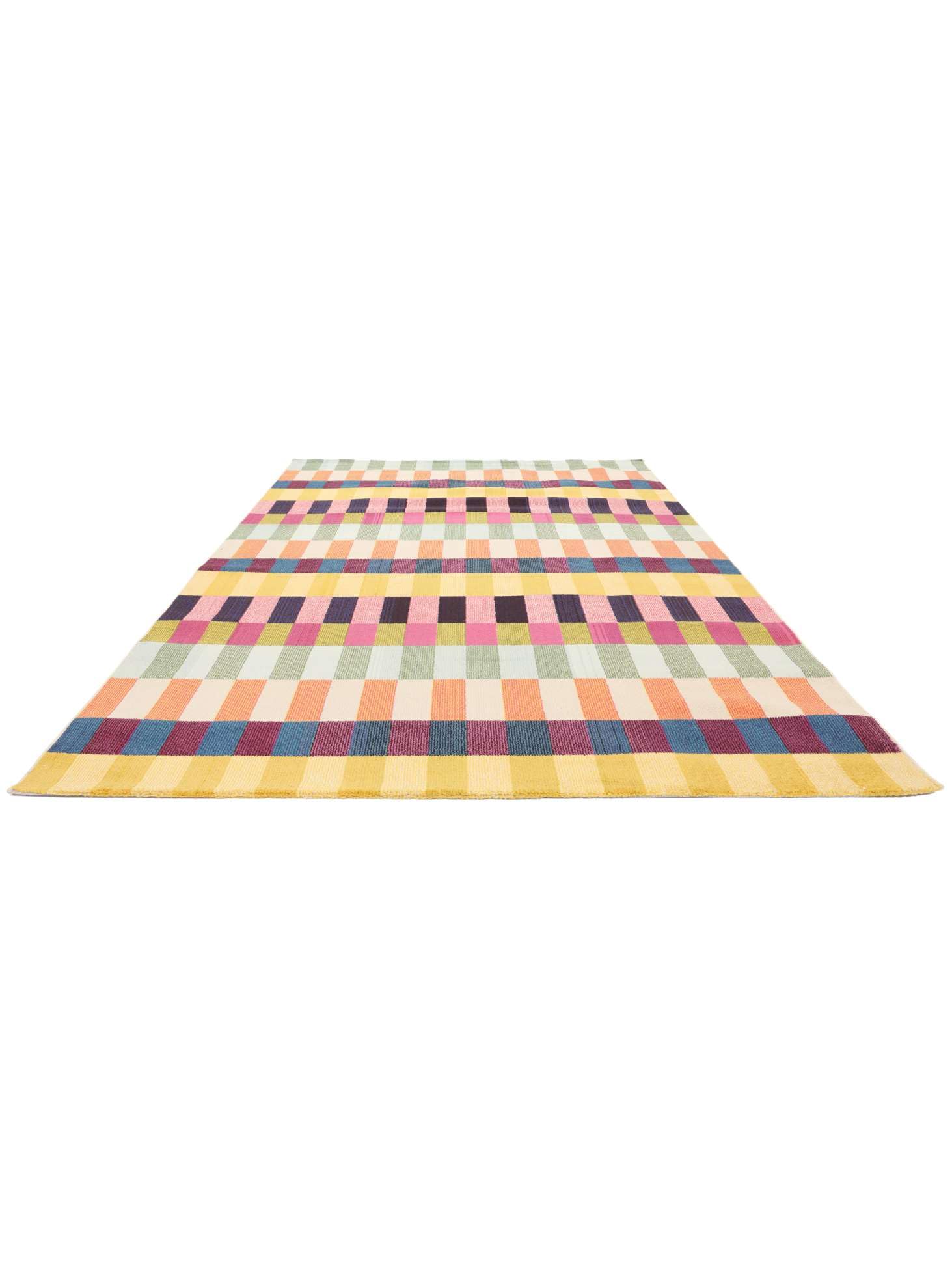 RugVista Flor, Tapis, Modernes, 200 x 300 cm, Rectangulaire, Poil Moyen, Salle de séjour, Chambre, Cuisine, Nettoyage à Sec Seulement, Multicolore