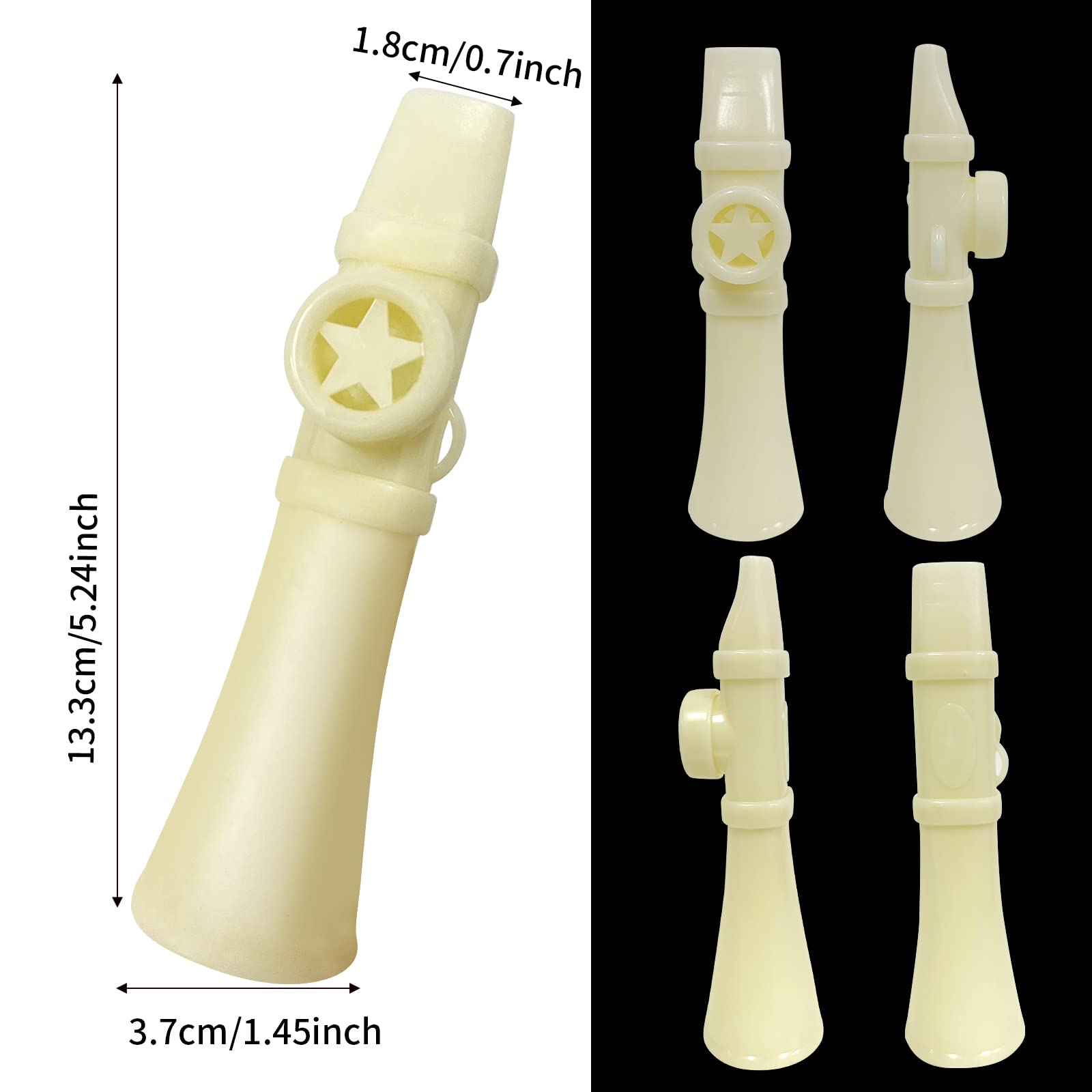 Kazoos Pour Adultes Et, Kazoos Lavables Et Réutilisables, Faciles à