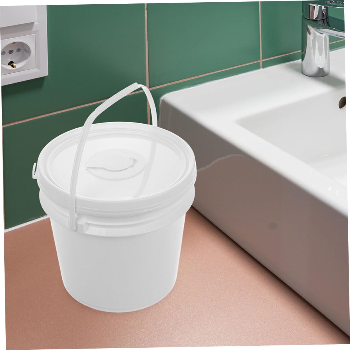 LIFKOME Distributeur de Lingettes Humides Conteneur de Lingettes Rechargeable pour Salle de Bain Pratique et Portable pour Bébés et Usage
