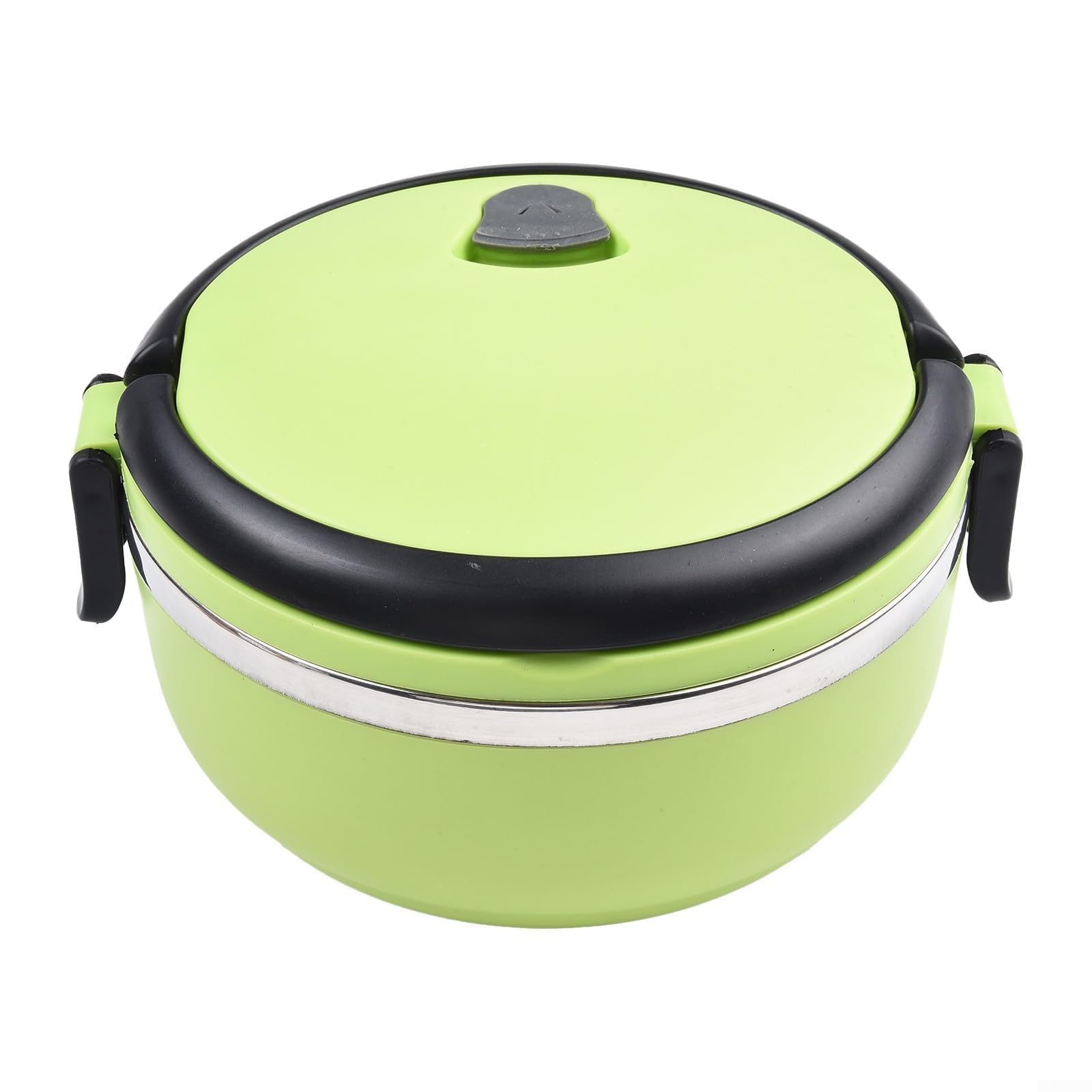 Lonchera de acero inoxidable aislada, contenedor térmico de alimentos de 700 ml con exterior de polipropileno y acero inoxidable 304, ideal para oficina y viajes