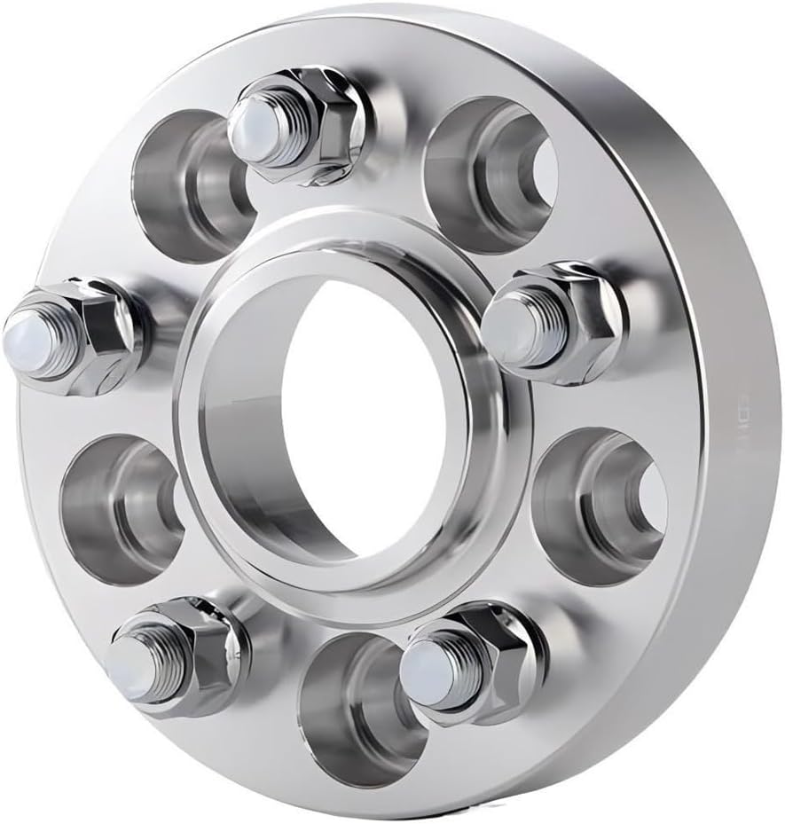 Universal Rim Spacers 2 Pieces(1 Pair) PCD 5x114.3 CB 54.1mm Wheel Spacer Adapter for Geely Emgrand Forged Aluminum Alloy(2pcs 15mm)