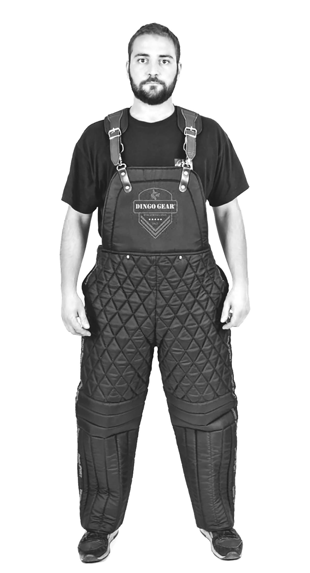 Dingo Gear Protection Trousers for Helper, Handmade of Military Fabric for Dog Training Decoys, Muzzle Fighting, L S01004