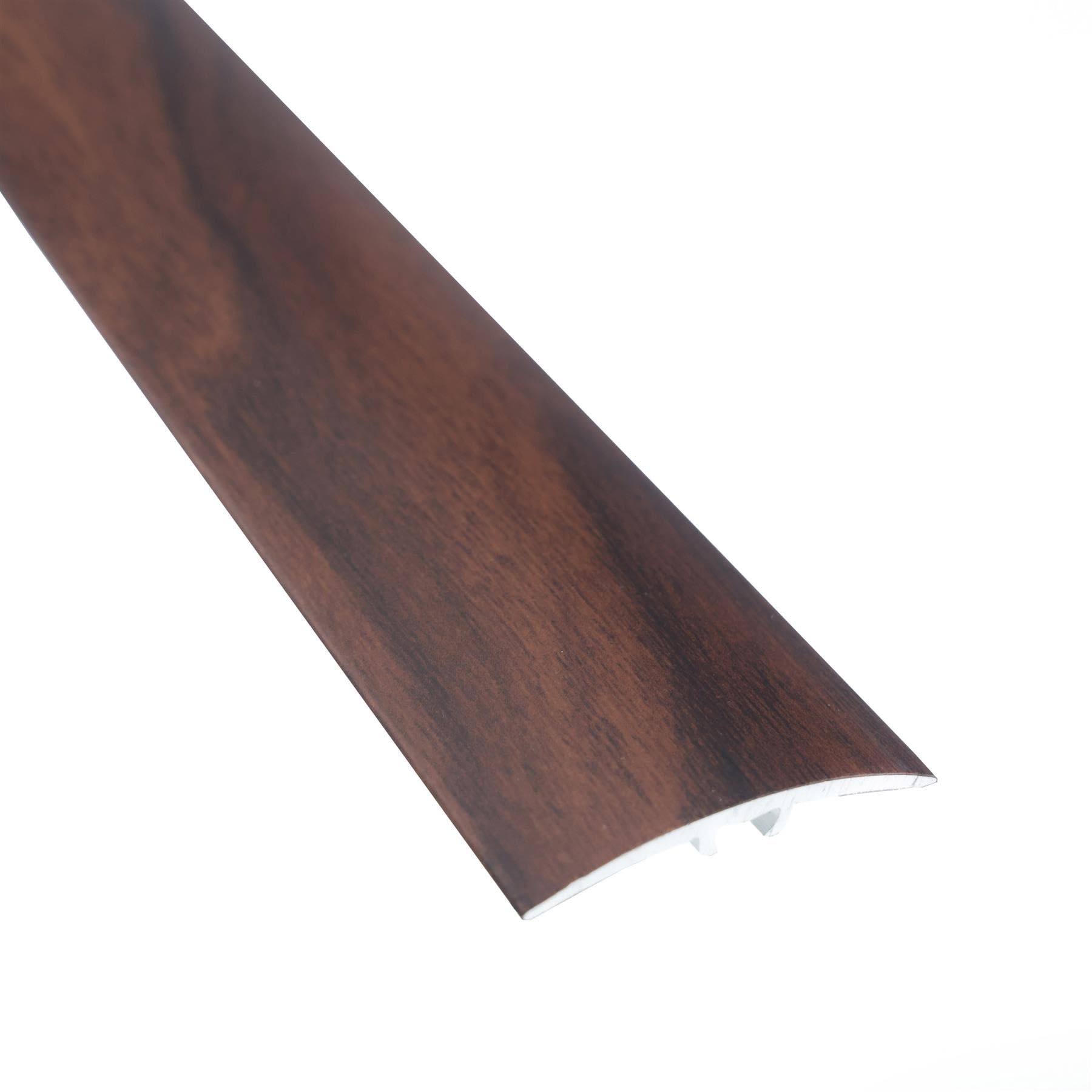 IANPAV Screw Wood Effect Aluminium Door Floor BAR Edge Trim Threshold 930mm x 40mm A64, Togo Mahogany