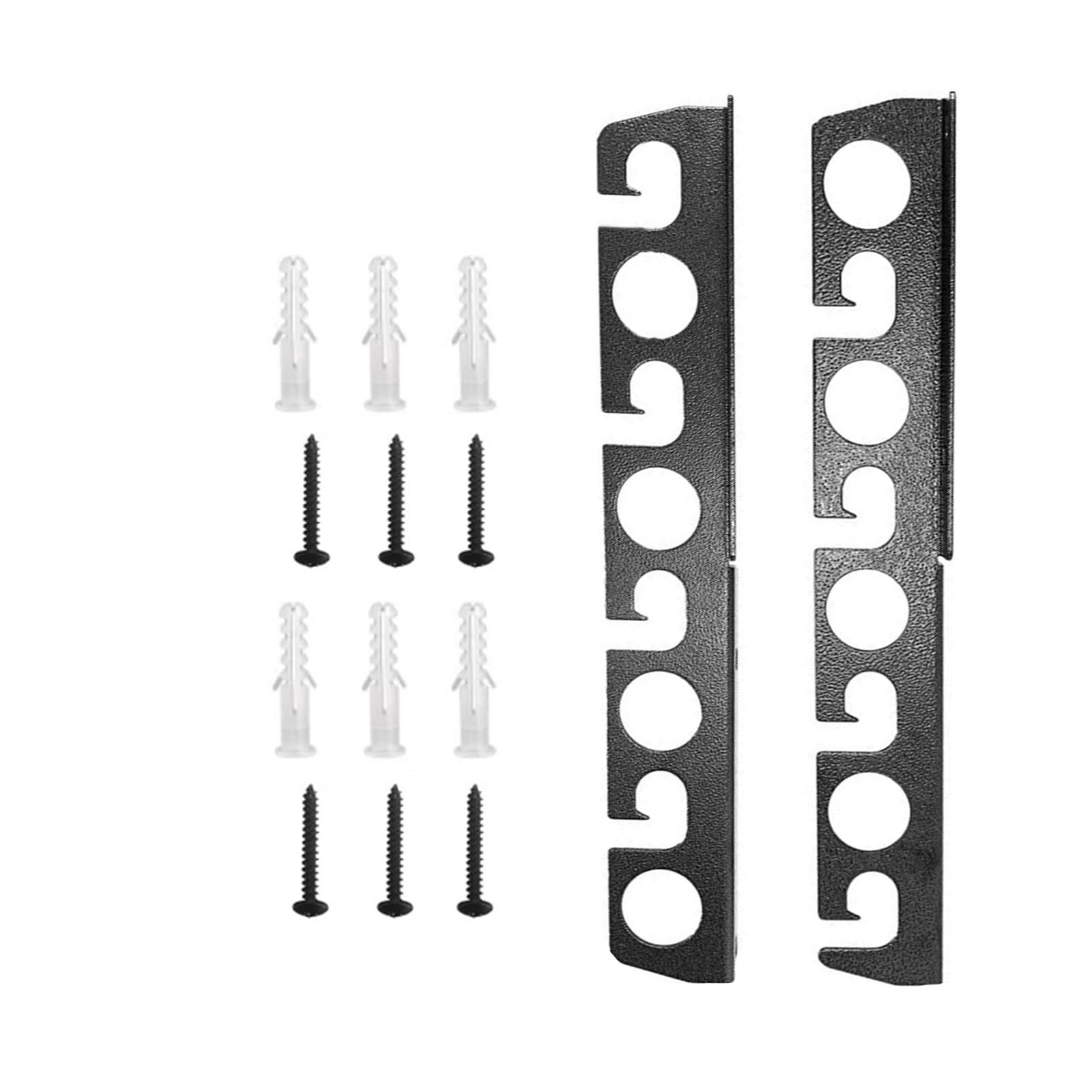 SHINLHUA Horizontal Fishing Rod Hanger Fishing Rod Holder Brackets Wall Mount Rack for Garage Wall Ceiling Stand Mount