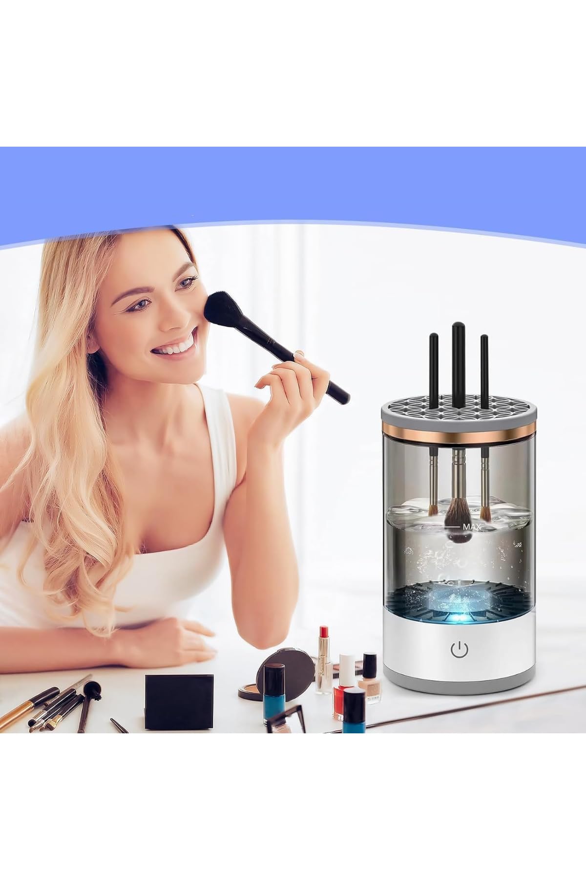 Polosmart Makyaj Fırçası Temizleme Cihazı, PSC57