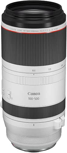 Canon RF100-500mm F4.5-7.1 L is USM Lens, Super-Telephoto Zoom Lens,