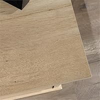 Vista 5 de Sauder Aspen Post Prime Oak - Escritorio para computadora con cajón, acabado de roble Prime