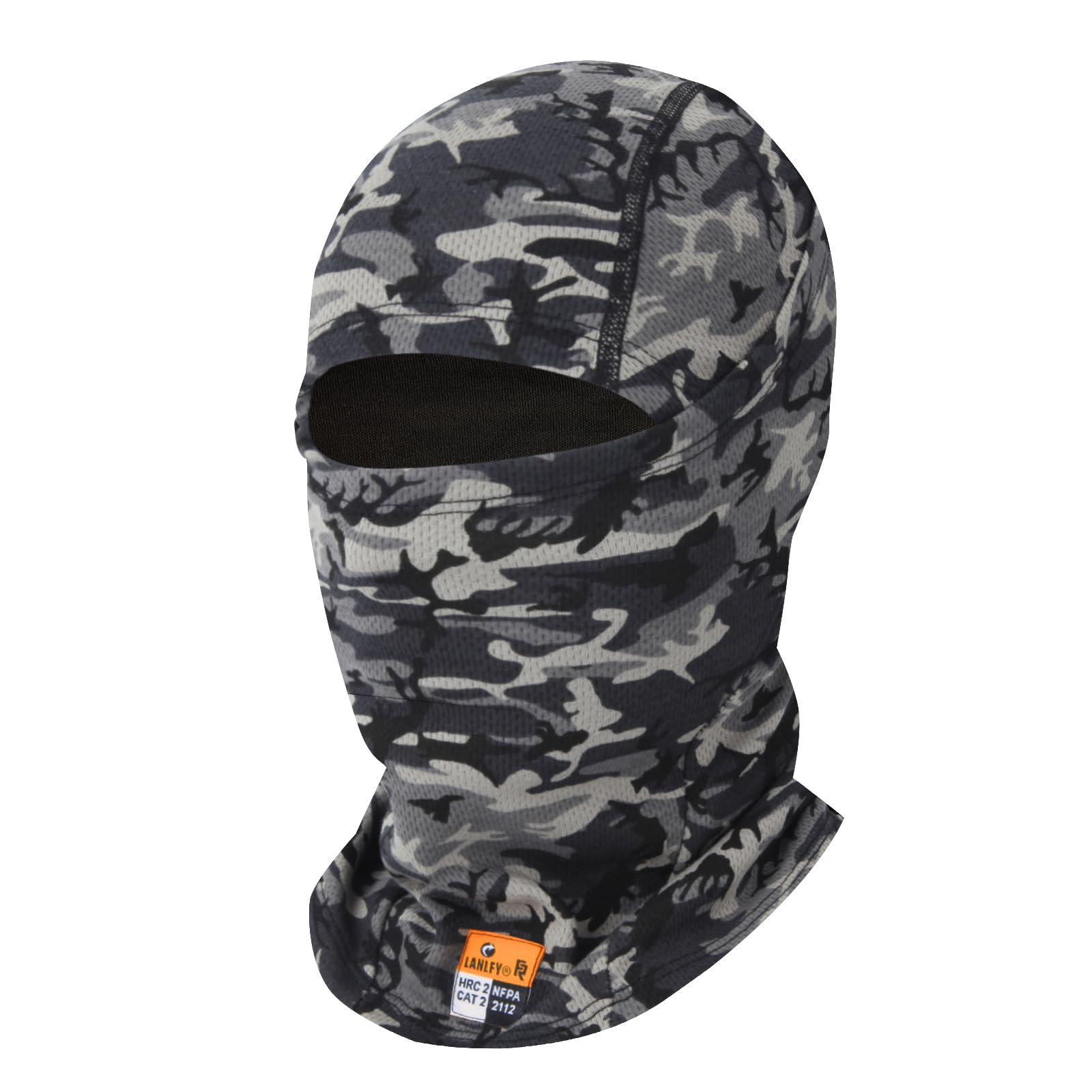 FR Balaclava Summer Face Mask Fireproof for Welding Racing UV Resistant Comfortable All Day Wear Safety Head Cover