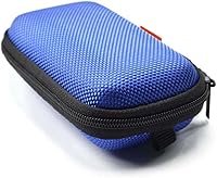 Vista 13 de GLCON Funda Rectangular Pequeña Rígida de EVA - Funda Portátil de Protección para Auriculares con Cremallera para Auriculares, Audífonos, Unidad