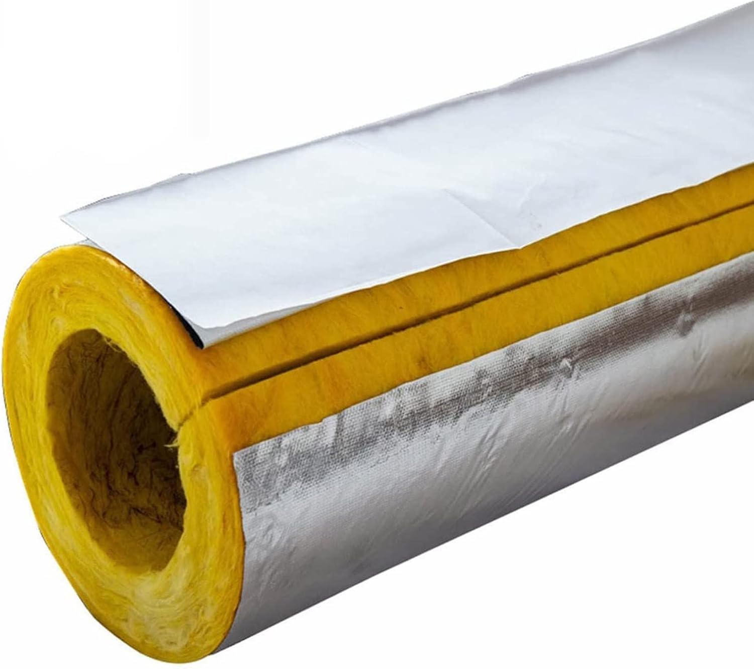 Pipe Insulation Wraps,Self-Seal Tube Insulation,Soft and Easy to Bend,Anti-Freezing Insulation Pipe,Water Pipe Insulation Wrap,for Winter Pipe Insulation Tubu(ID133mm)