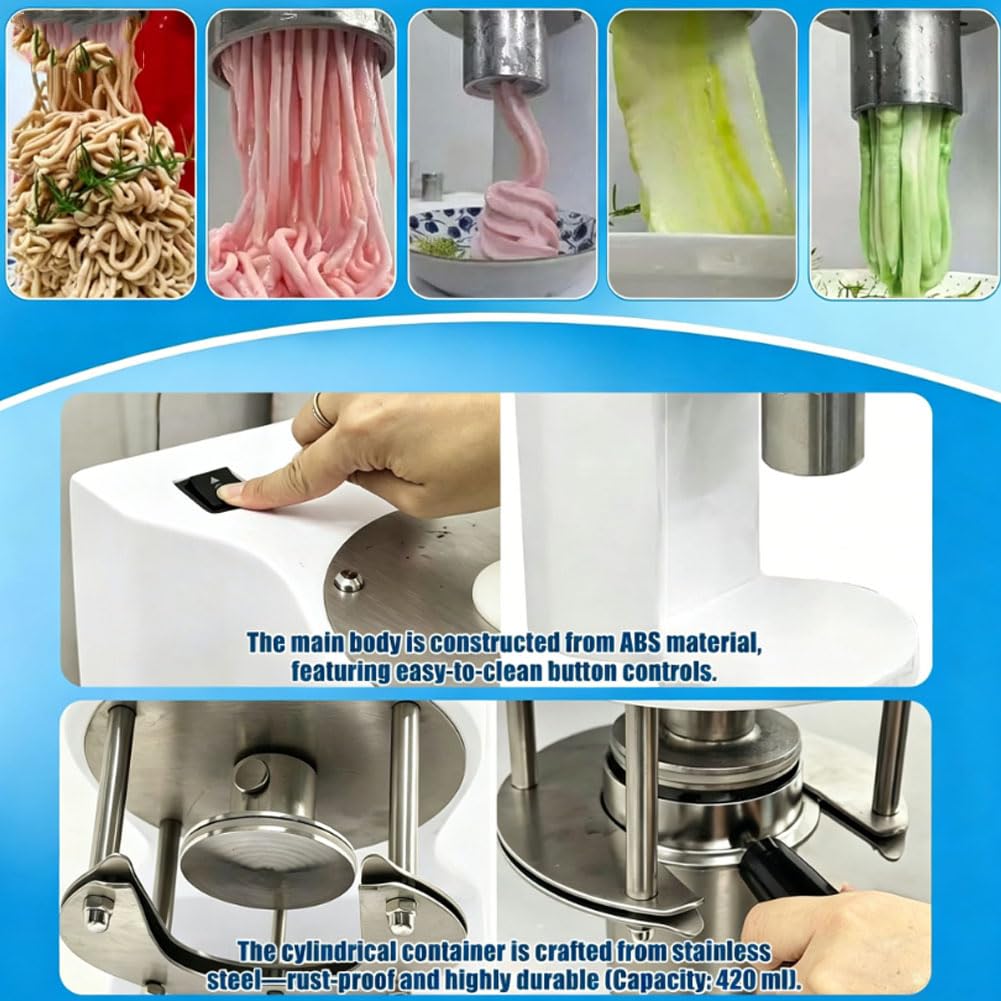 Heladeras Hacer Helado, Ice Cream Maker Maquina para Hacer Helados Maquina Helados Soft Yellow