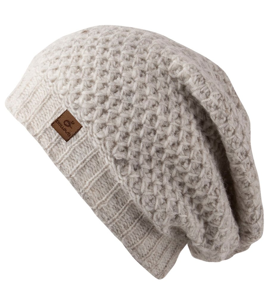 Chillouts Nele Long Beanie, 32 Natural White, Einheitsgröße