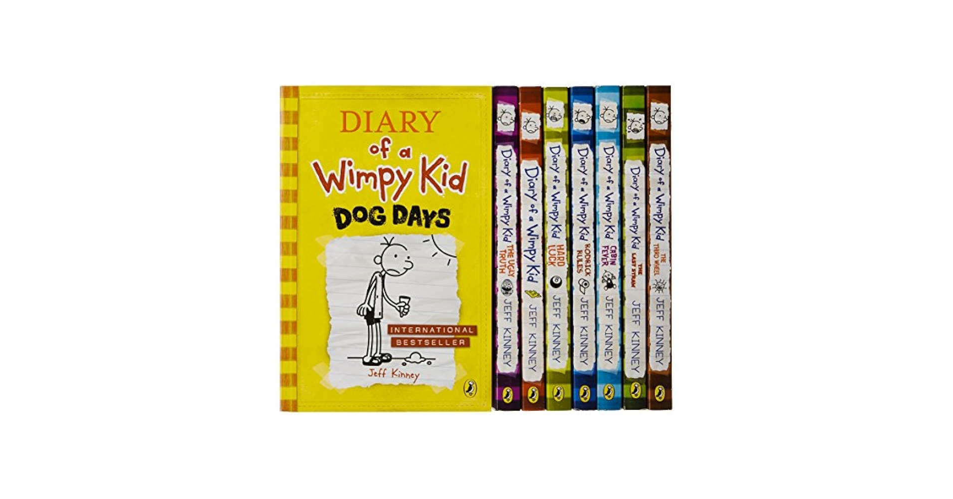 洋書 Diary of Wimpy Kid 1-8 Diary of a Wimpy Kid Box of Books 1-8 + The Do-It-Yourself