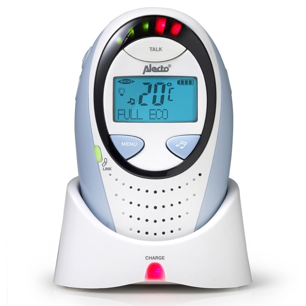 Alecto Bambino DBX-88 ECO DECT Baby Monitor Audio Babyphone con Connessione Sicura