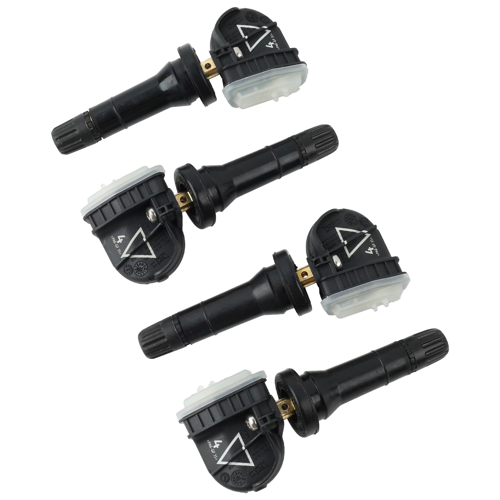 Set di 4 sensori di pressione pneumatici TPMS per auto monitor di pressione pneumatici TPMS 433 MHz codice articolo 13598773 13516165 13506028 13581561