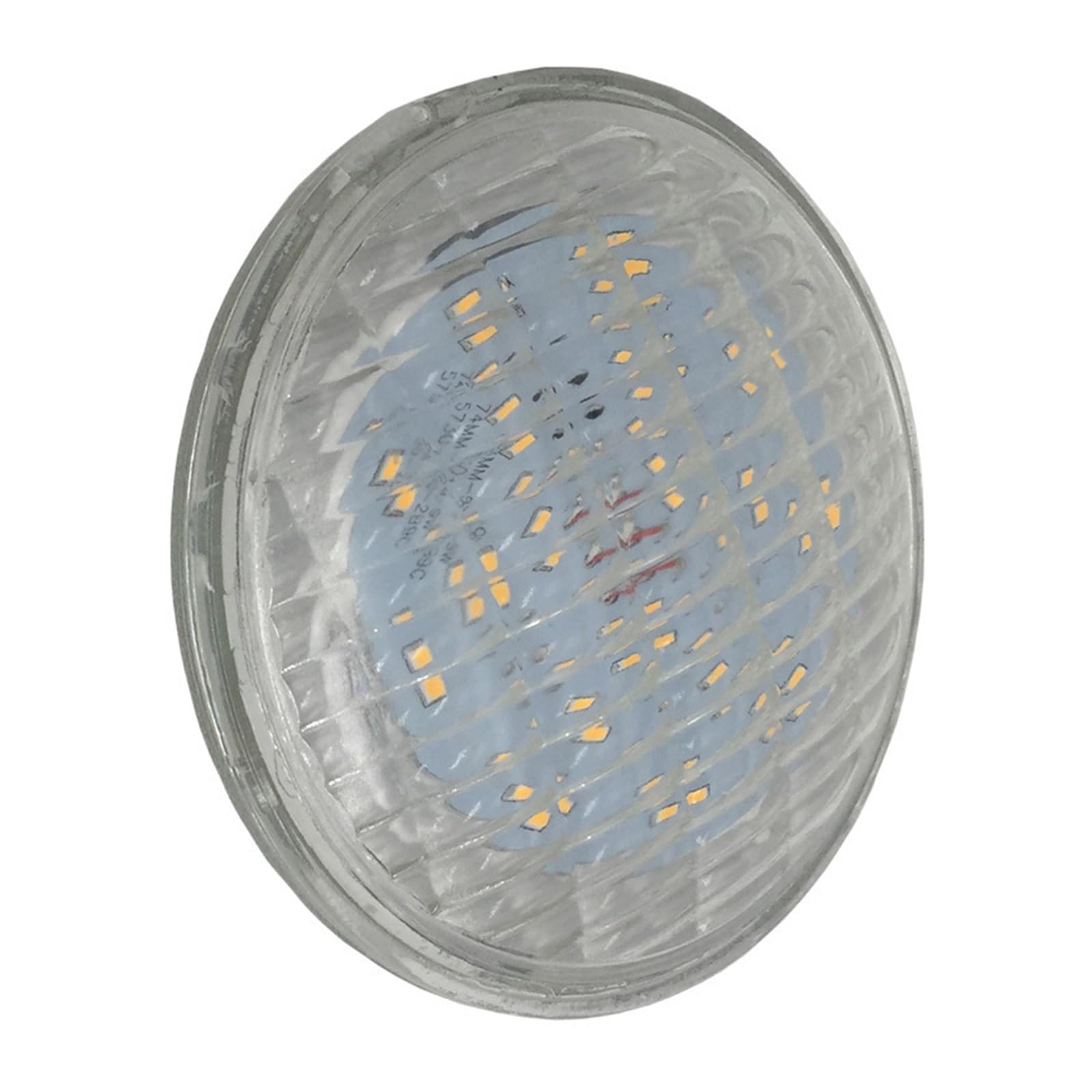 1PC RGB Led Lampada for Piscina G53 PAR36 9W 111mm Diametro Subacqueo Corlorful PAR36 Modulo di Illuminazione Impermeabile Illuminazione del Paesaggio per interni ed esterni(White)