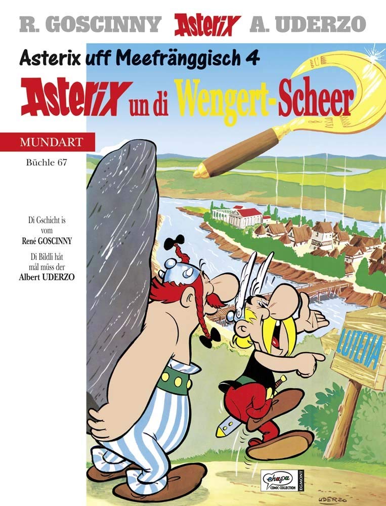 Asterix Mundart 67 Unterfränkisch IV: Asterix un di Wengert-Scheer