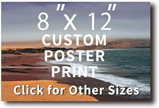 Create Your Own Posters or Photo Prints - Image Upload Printable Photos Personalized Art for Every Home - Make Your Own Posters and Prints, Custom Portraits and Custom Pictures for Gifts - 8x12 inches