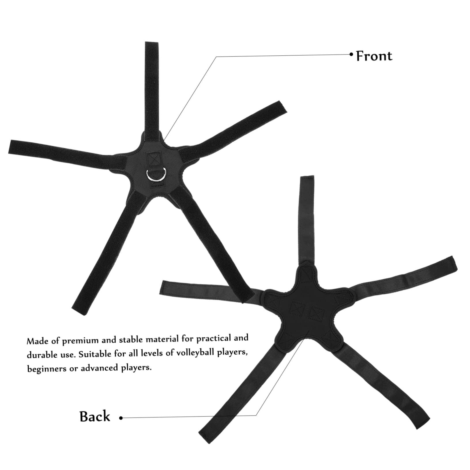 Gogogmee 1set Professional Volleyball Spike Trainer Volleyball Training Equipment for Jumping Hitting and Conditioning Drills for Boys and Girls and Beginners