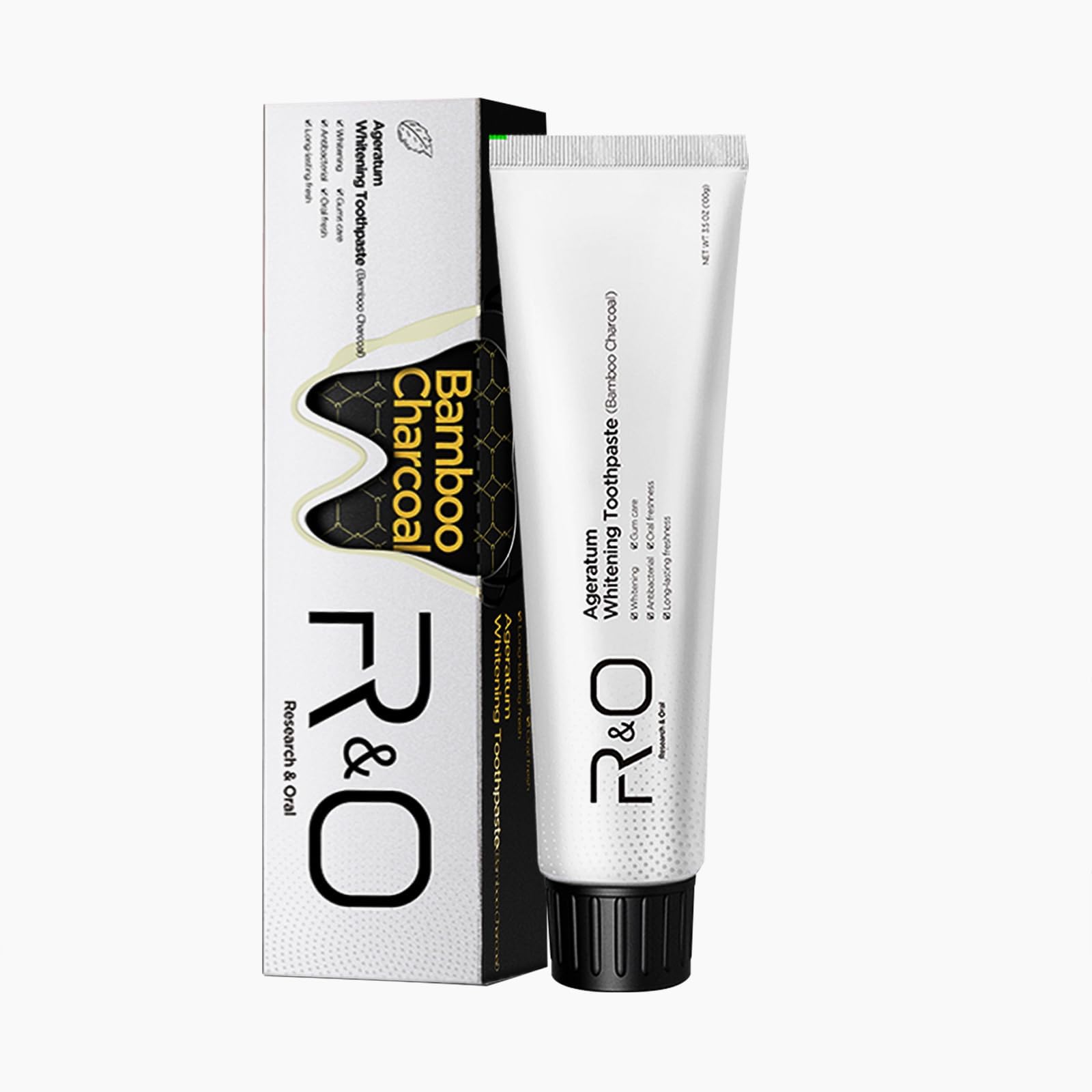 Amazon.com: R&O Ageratum Whitening Toothpaste with Bamboo Charcoal, 3. ...