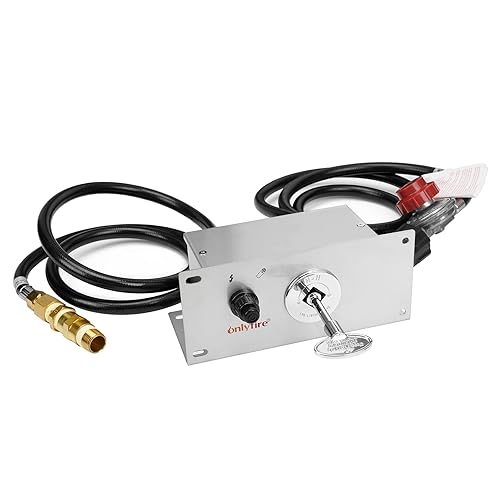 onlyfire All-in-One Propane Gas Fire Pit Ignition System Kit (Includes