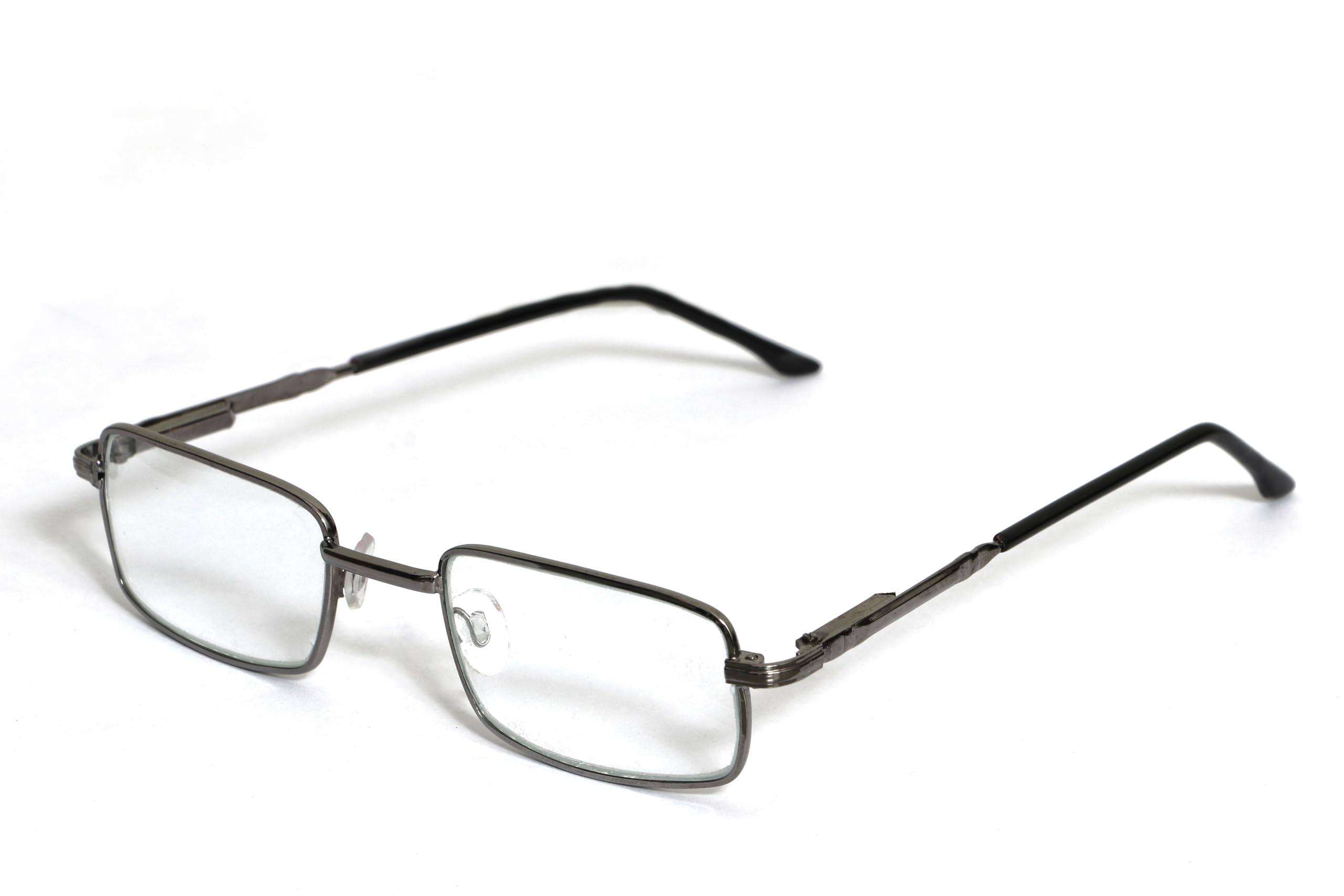Gera Opticals Classic Rectangle Reading Glasses, For Men & Women, Metal Frame Stylish Look-image-22