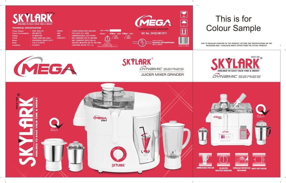 skylark mixer grinder price
