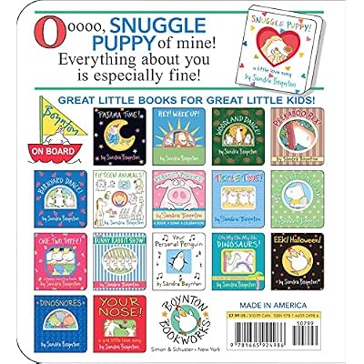 Snuggle Puppy!: A Little Love Song (Boynton on Board) Board book September 27, 2022