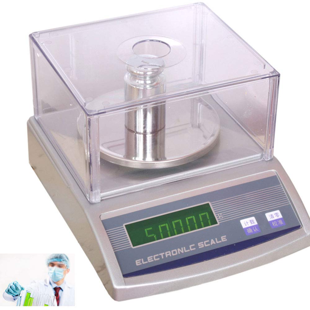 icVantA Lab Precision Weighing Balance Scales Calibration Ultra Compact Design Electromagnetic Analytical Balances Load-Cell Analytical Balance for Lab/Pharmacy?100g/0.001g