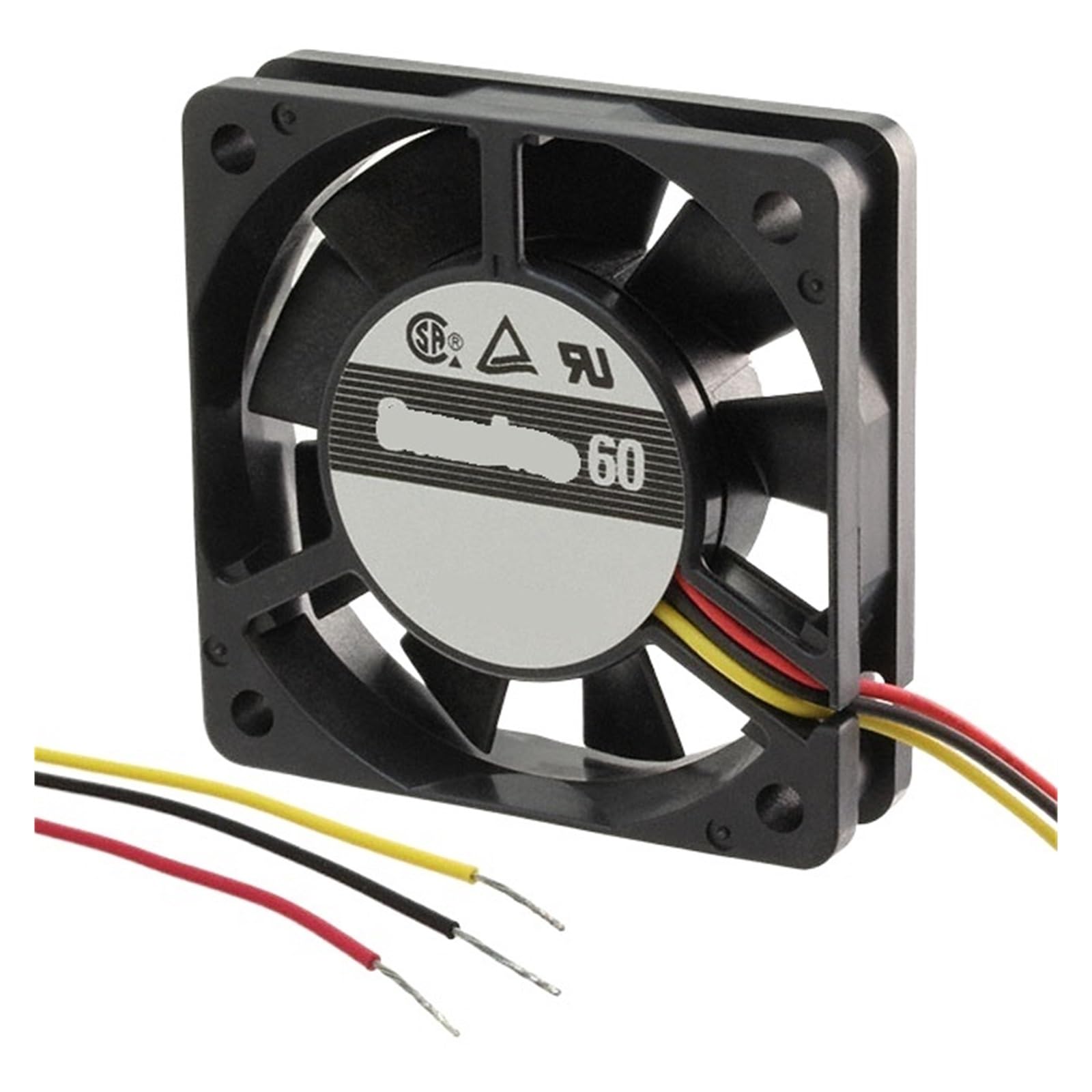 Lzikkgki One Color 109R0612f4011 12Vdc Fan 60X60x25mm 1.08W 3Wire 3200Rpm