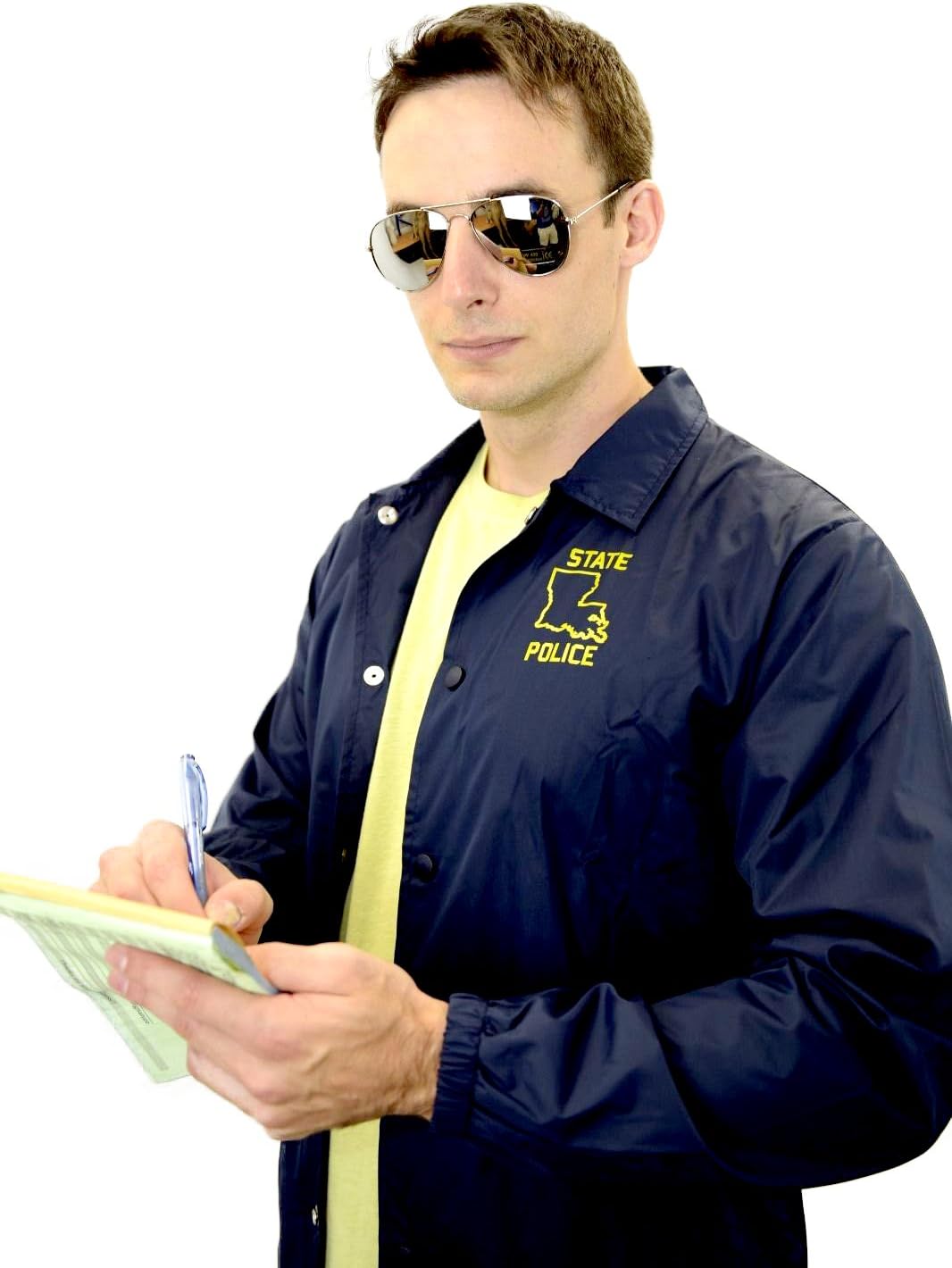 True Detective Jacket Louisiana Police Windbreaker State