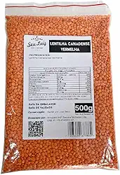 Lentilha Vermelha Canadense 500g | Armazém Seu Luiz