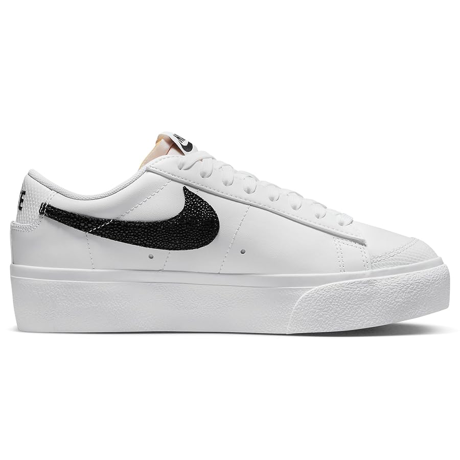 Amazon.com | Nike W Blazer Low Platform Women's Shoes (White/Natural/Black,  US Footwear Size System, Adult, Women, Numeric, Medium, 11.5) | Fashion  Sneakers