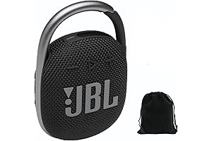 JBL Clip 4: The Ultimate Portable Bluetooth Speaker for Rich Pro Sound,...