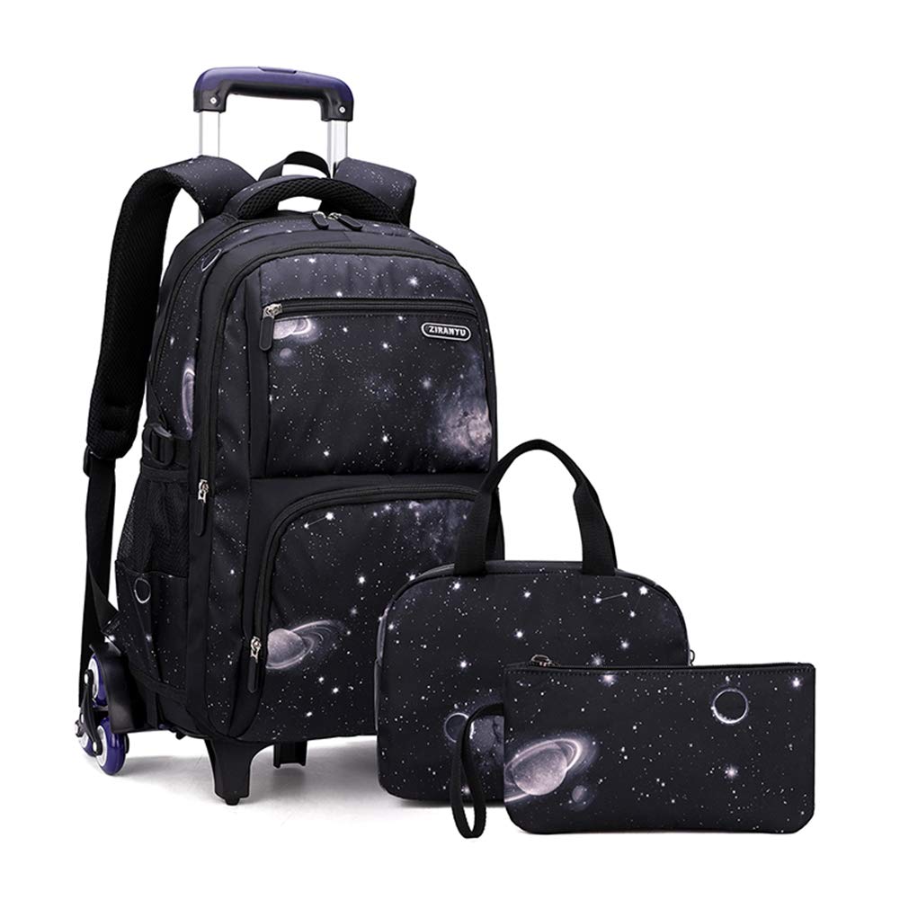 Buy Boys Rolling Backpacks Kids'Luggage Wheeled Backpack for School