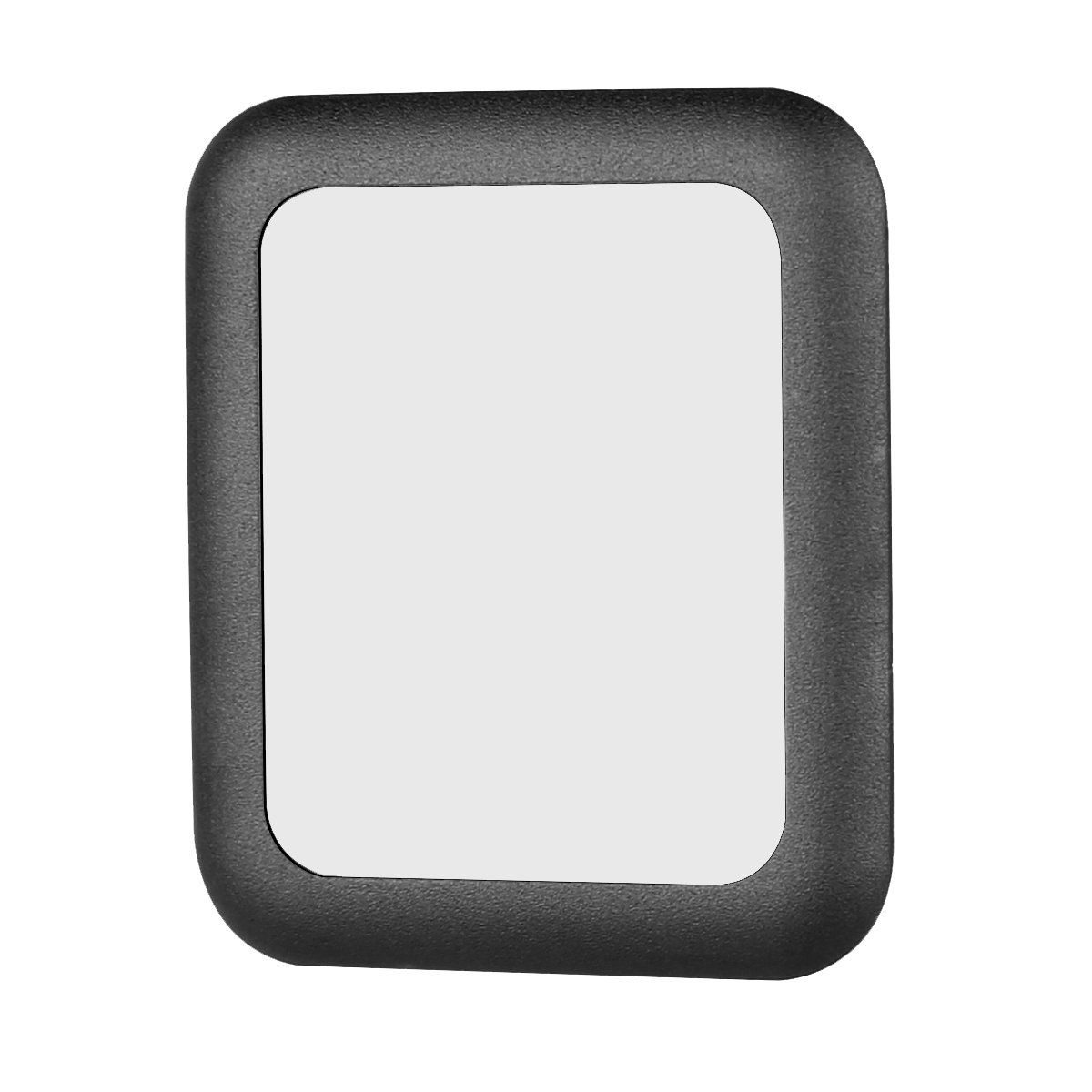 Pellicola per schermo, in vetro temprato, di 0,2 mm, per orologio Apple Watch 42 mm, colore: nero
