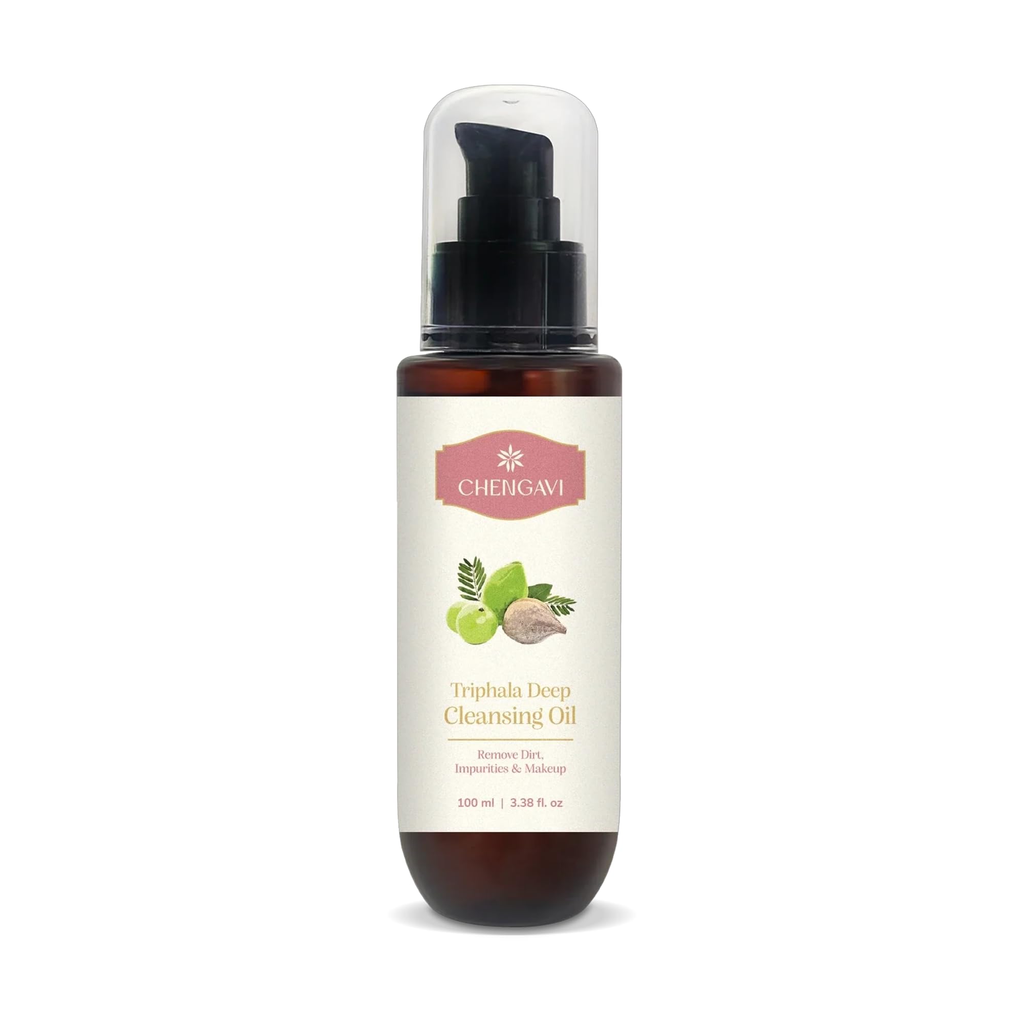 Triphala Deep Cleansing Oil 100ml – Natural Makeup Remover & Pore Purifying Face Oil for Glowing Skin-image-17