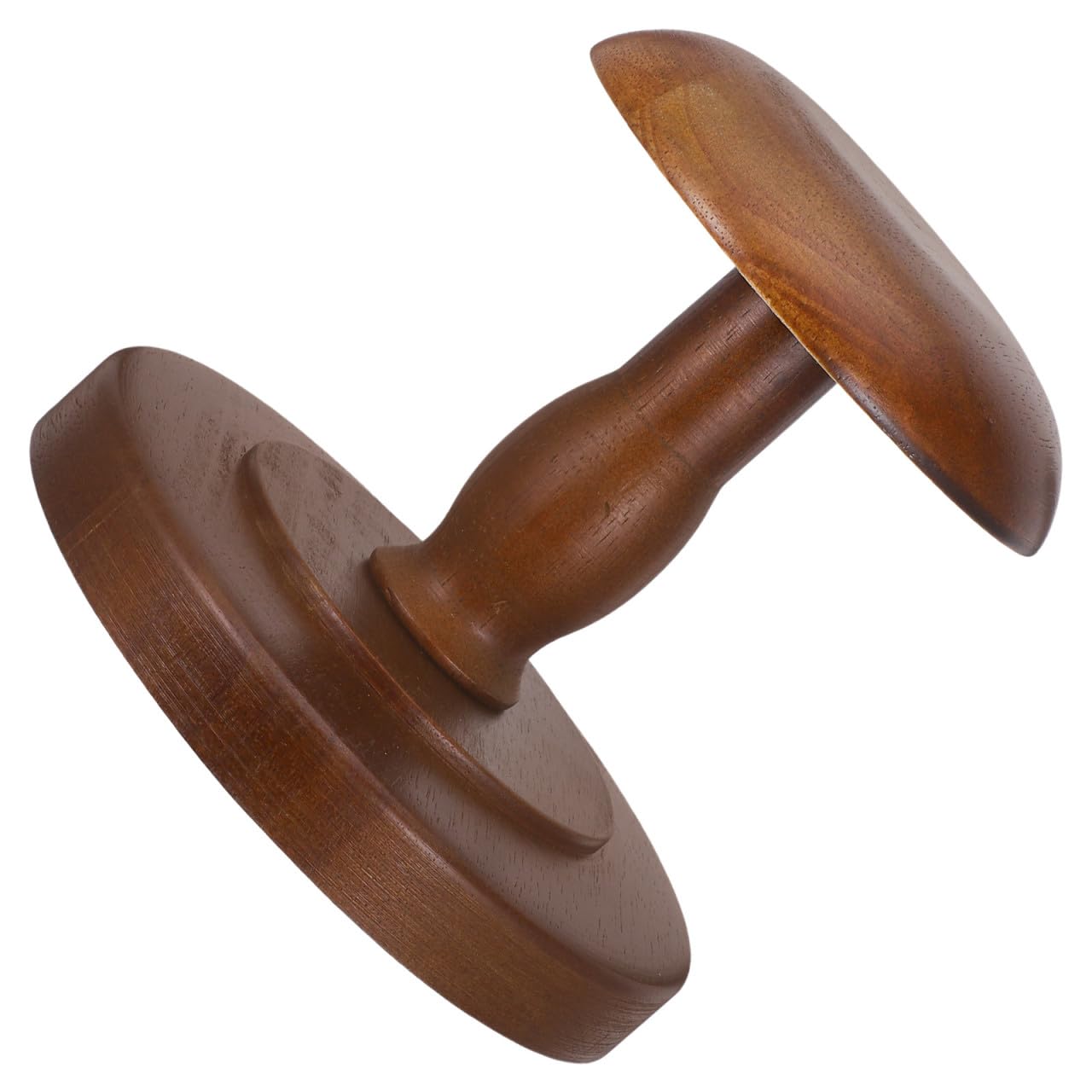 Présentoir de chapeau en bois de table petit format pour organisation de bureau vintage