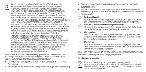 Chargeur Secteur Type C GaN avec câble 1 8M Coloris EP T4511XWEGEU - vue 6