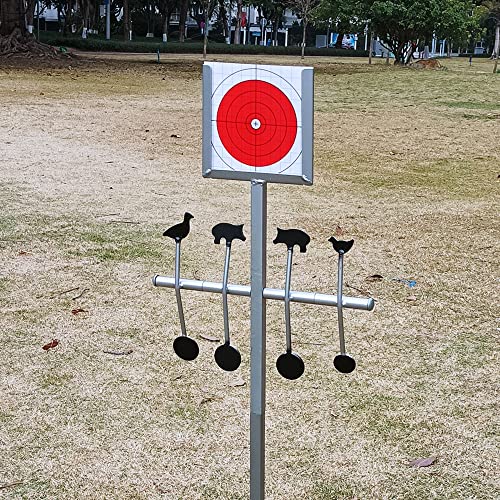 Target House Air Gun Small Caliber Spinner Target & 14cm Paper Target ...