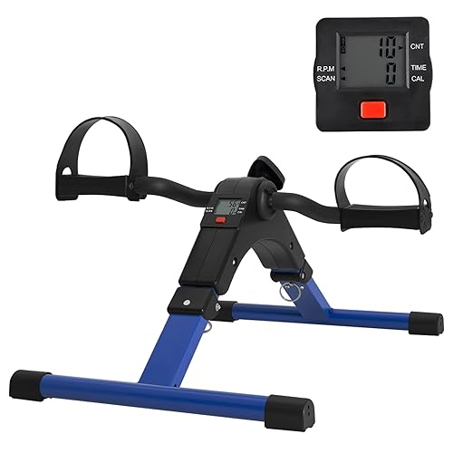 Folding Pedal Exerciser - Mini Exercise Bike Under Desk Bike