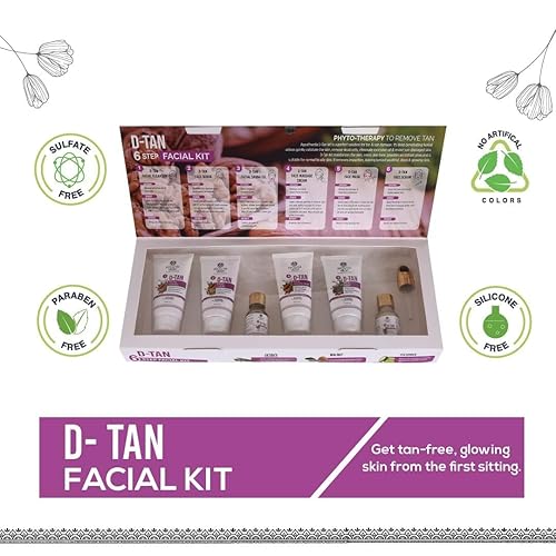 Miniatura 8 de OTAA D-TAN - Kit facial de seis pasos para eliminar el bronceado  Esenciales para el cuidado de la piel para una piel clara  Hidrata la piel con