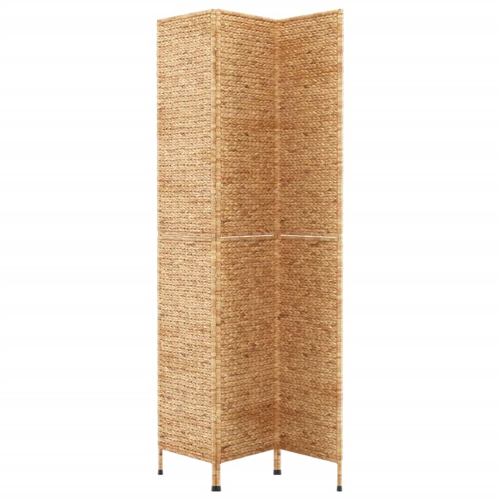 Paravent 3-TLG. 122 x 180 cm, giacinto d'acqua per interni, per soggiorno, camera da letto, cucina, ufficio