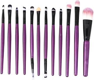 Juego de brochas de maquillaje, mango de made...