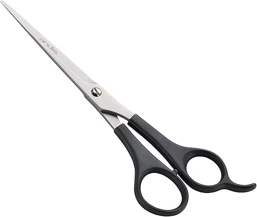 Andis 7" Premium Straight Shears, Right-Handed, Professional Dog and Cat