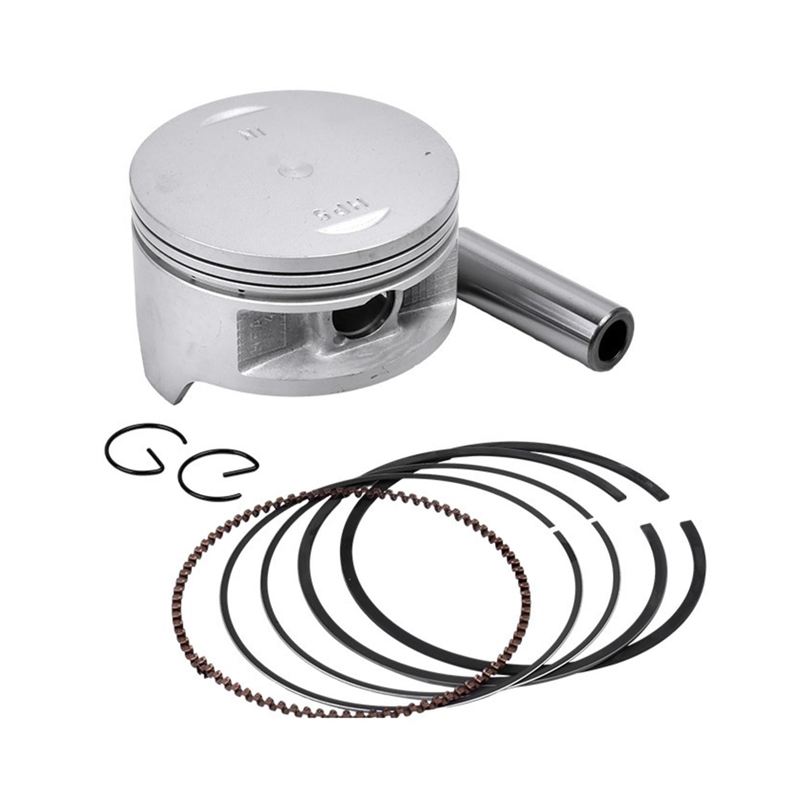 Segments de piston standard 86,5 mm de haute précision pour TRX420 2008