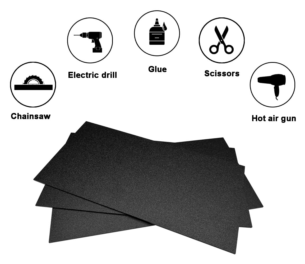 ABS Plastic Sheet - 8x12" for DIY Projects -4