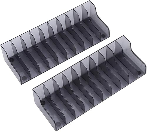 Qiilu Caja de tarjetas de juego para PS4, 2 unidades de almacenamiento de CD de juegos, caja de tarjetas de juego de gran capacidad, soporte de