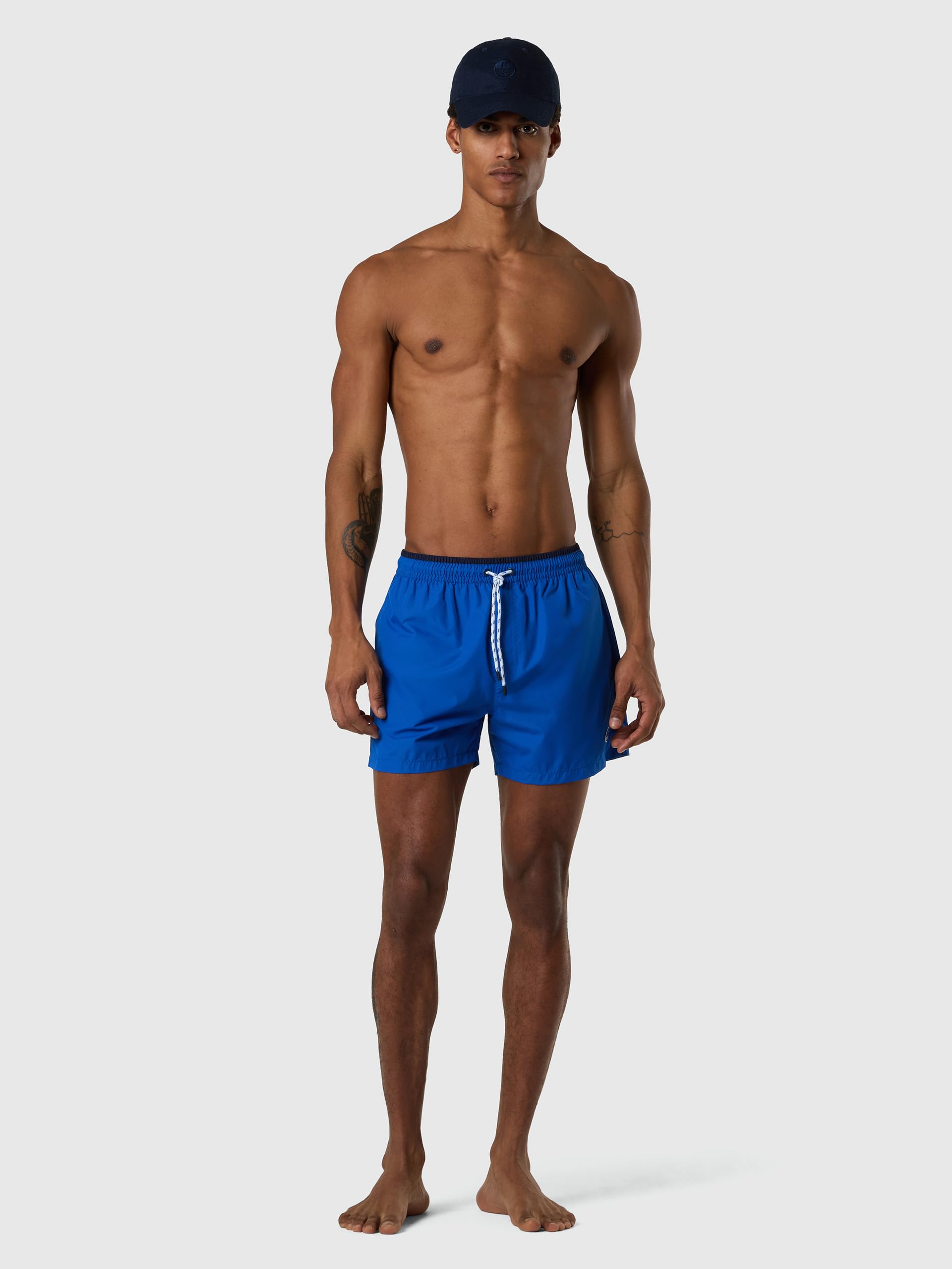 NORTH SAILS Boxer Mare Uomo in Tessuto Riciclato Stile Volley