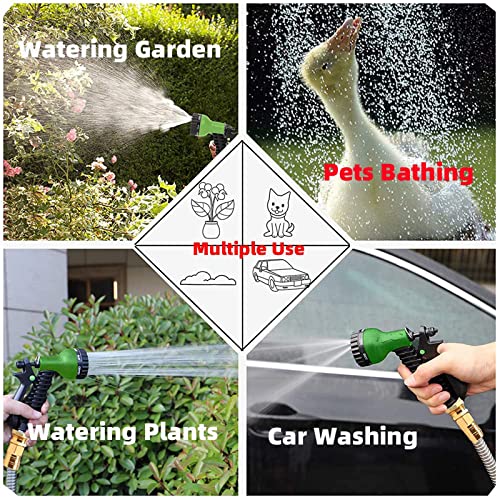 Toonlupal Metal Garden Hose 100 Ft Heavy Duty Flexible Stainless Steel Water Hose Garden Hoses For Yard, Outdoor #TOP1